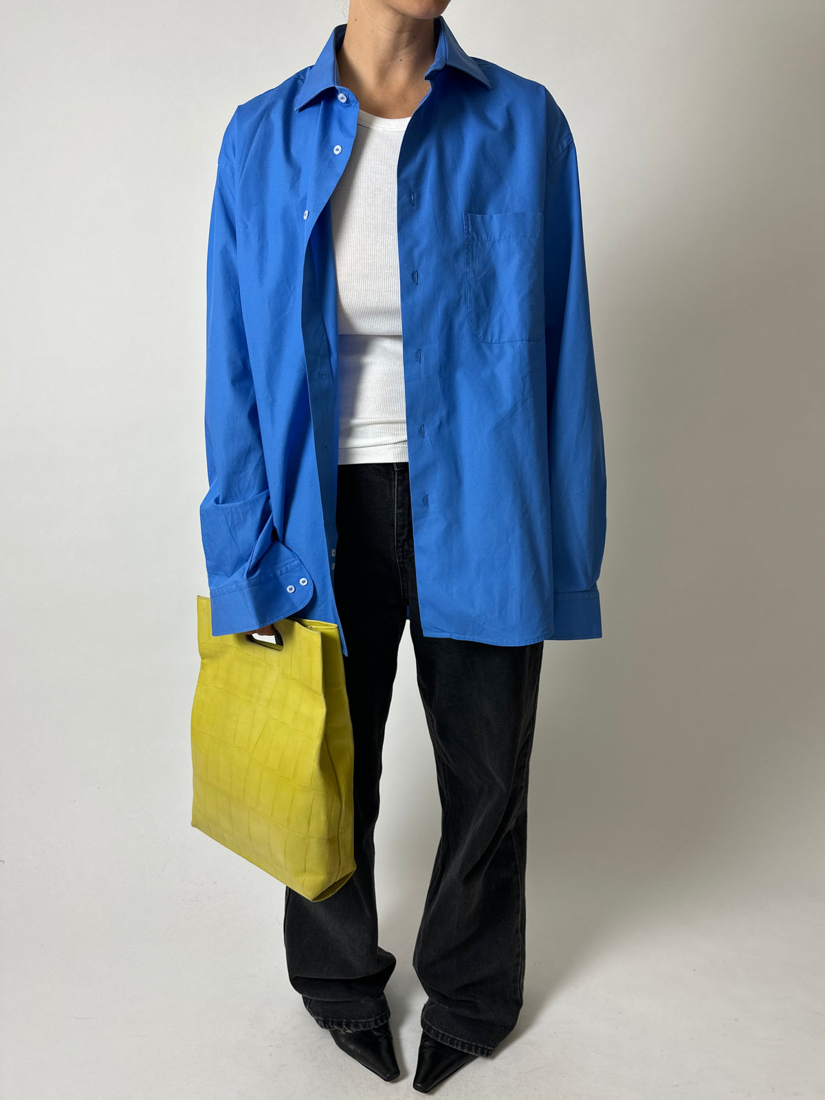 Classic cotton shirt | Blue