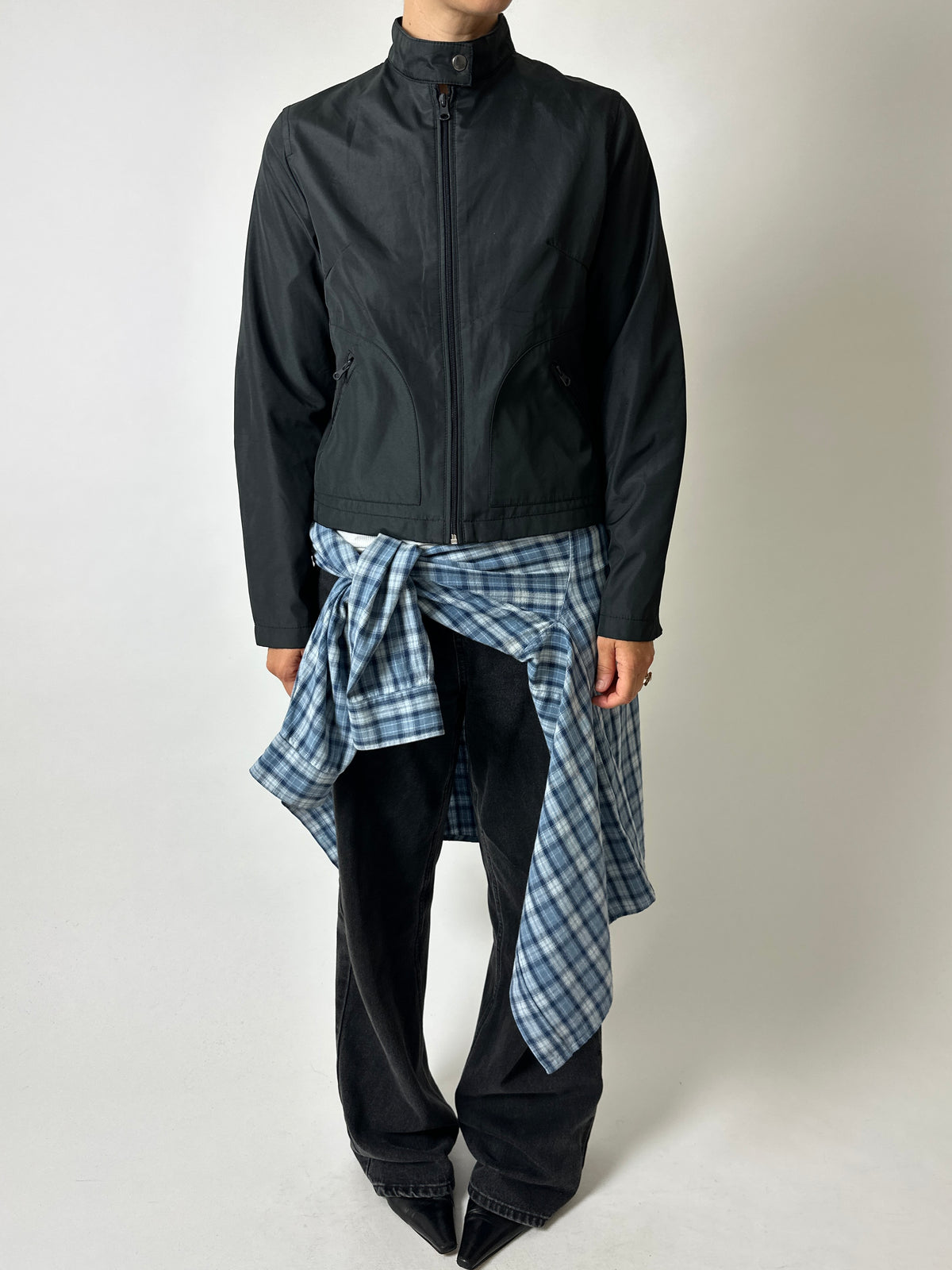 Relaxed checked shirt | Blue