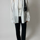 Relaxed striped shirt | White / Blue