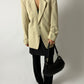 Relaxed blazer | Soft ecru