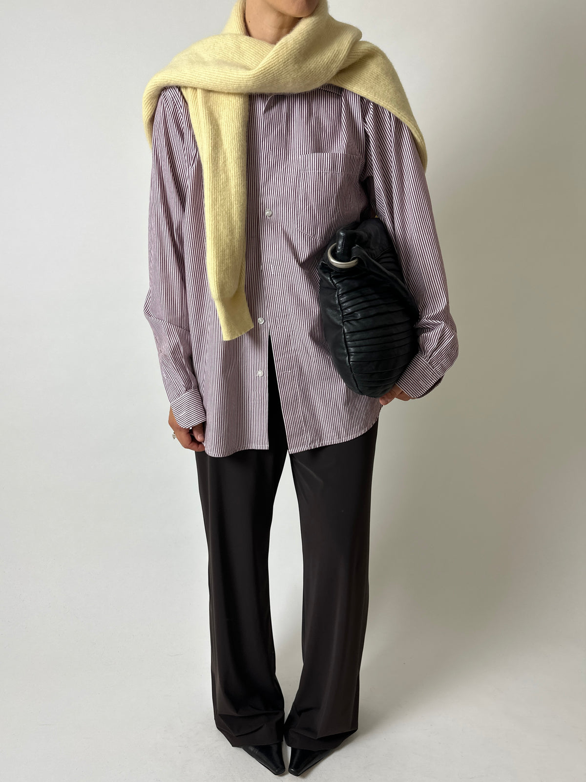 Wool jumper | Soft yellow
