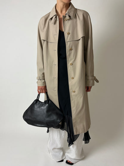 Long trench coat | Sand