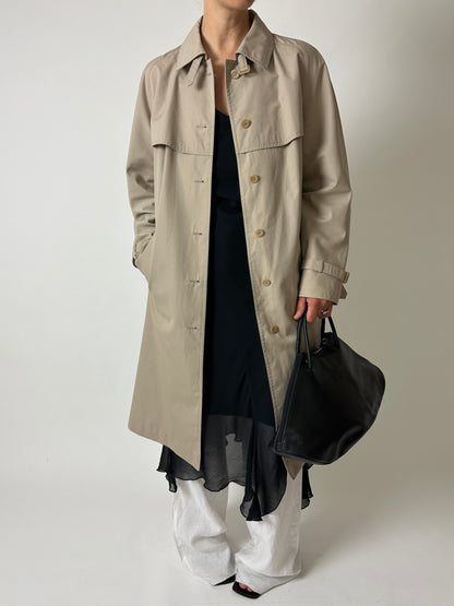 Long trench coat | Sand
