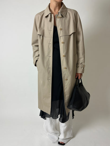 Long trench coat | Sand
