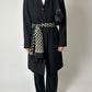long blazer coat | Black