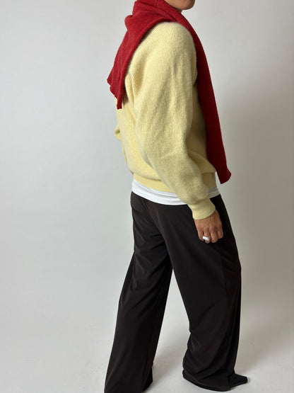 Wool jumper | Soft yellow