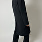 long blazer coat | Black