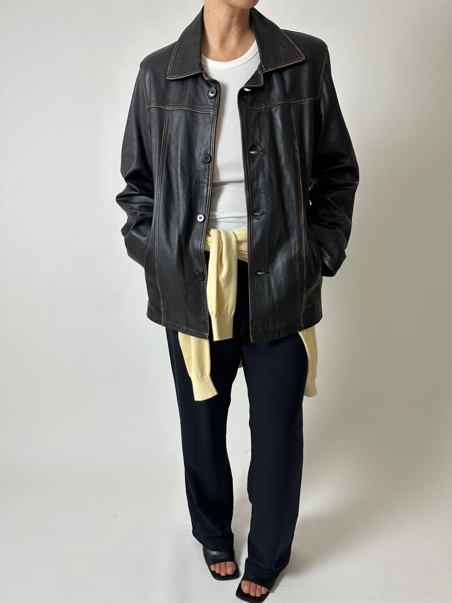 Straight leg trousers | Dark Blue