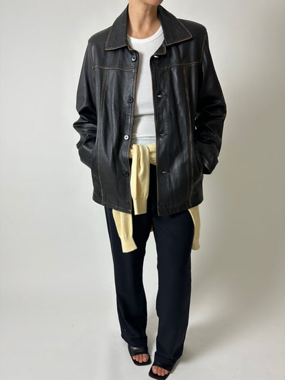 Straight leg trousers | Dark Blue
