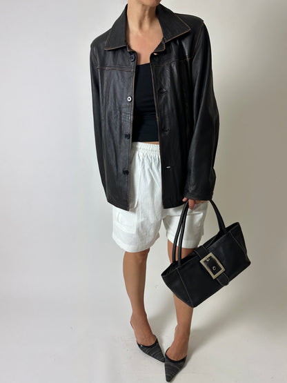 Cotton shorts | White