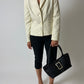 Fitted blazer | Soft butter