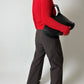 Straight leg pantalon | Dark brown