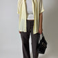Soft feel shirt | Soft yellow