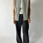 Zip vest | Grey