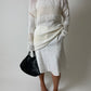 Linen skirt | White