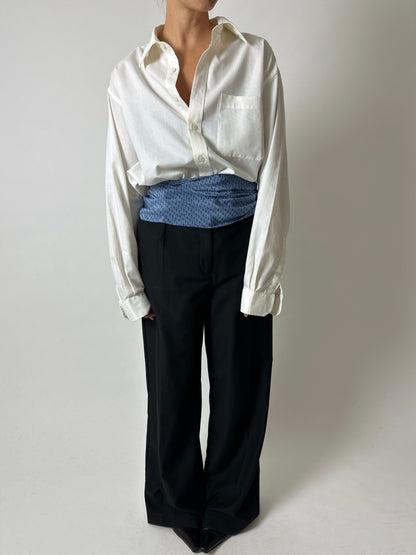 Silk scarf | Blue