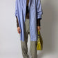 Classic satin cotton shirt | Blue