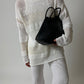 Striped knitted sweater | Off white
