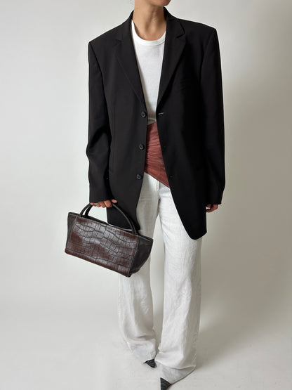 Hugo Boss blazer | Dark brown