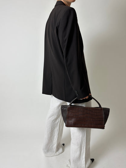 Hugo Boss blazer | Dark brown