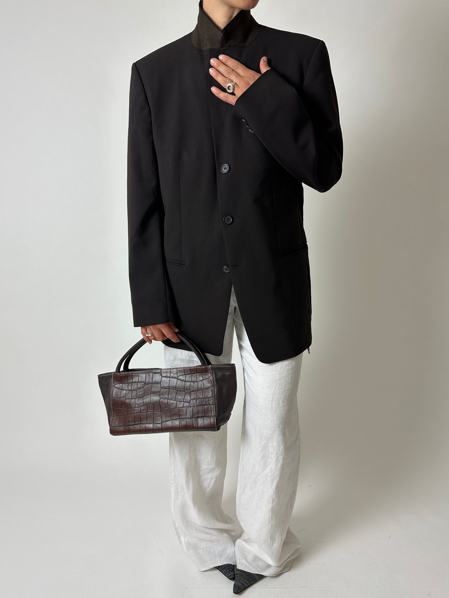 Hugo Boss blazer | Dark brown