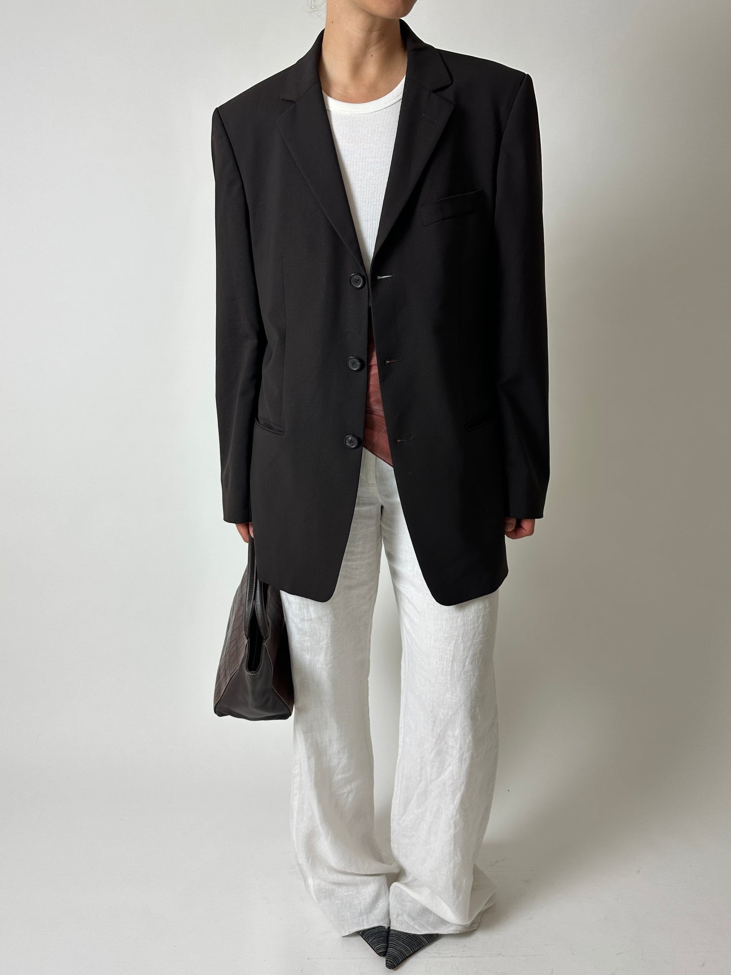 Hugo Boss blazer | Dark brown