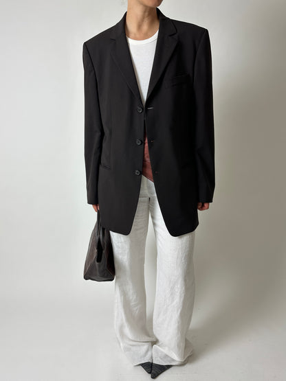 Hugo Boss blazer | Dark brown