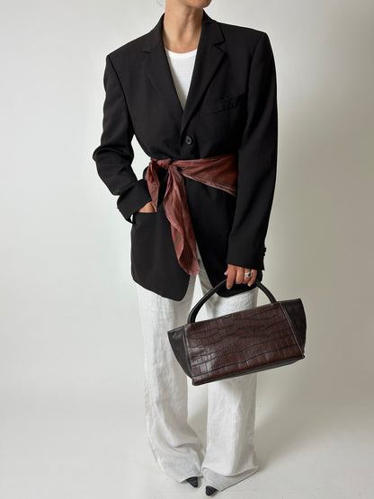 Hugo Boss blazer | Dark brown