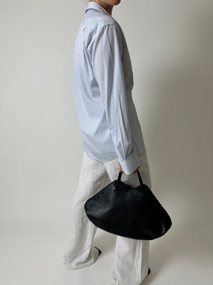 Mini checkered shirt | White / Blue