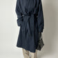Oversized trench coat | Dark blue