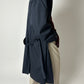 Oversized trench coat | Dark blue