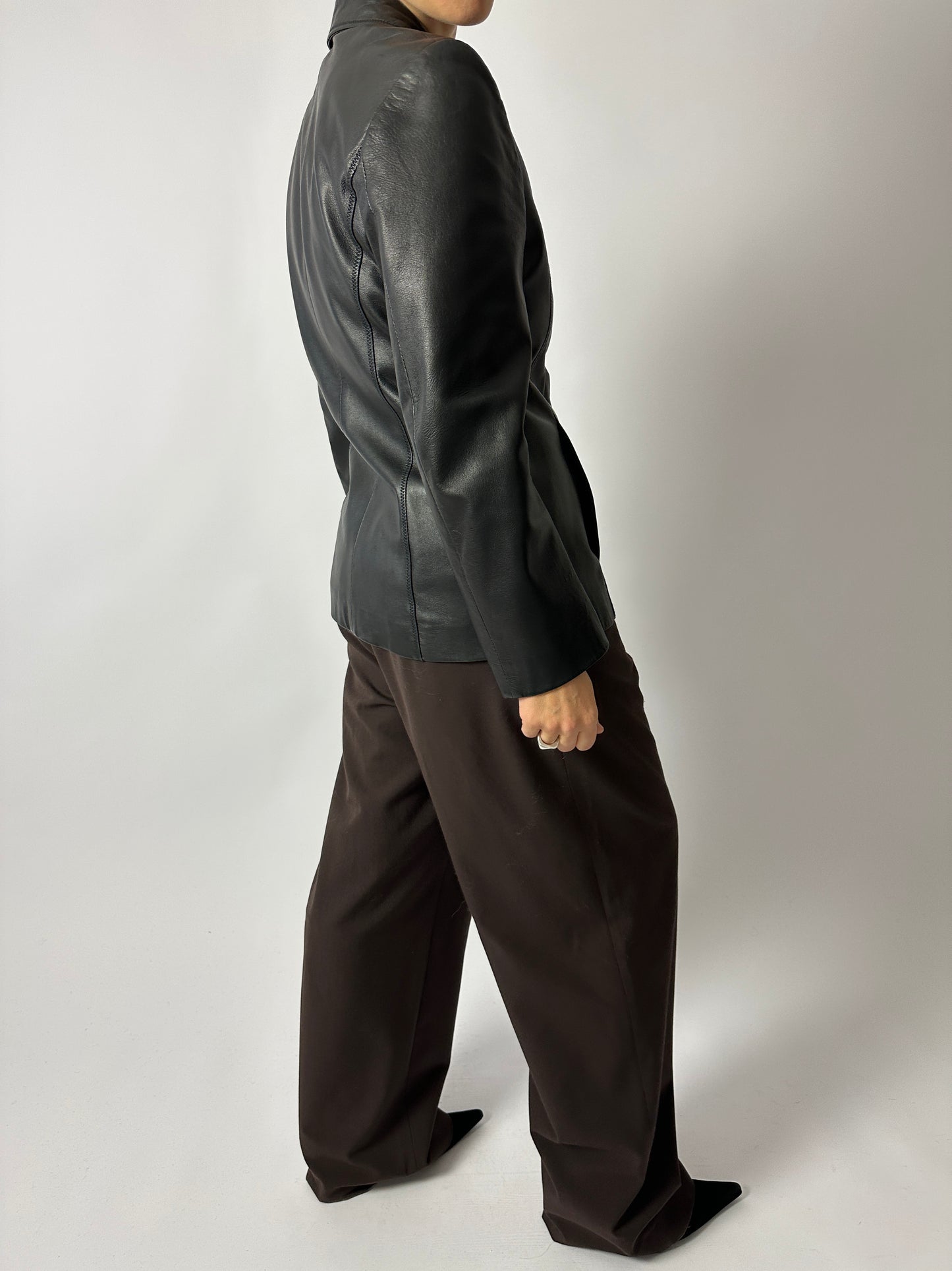 Leather jacket | Black