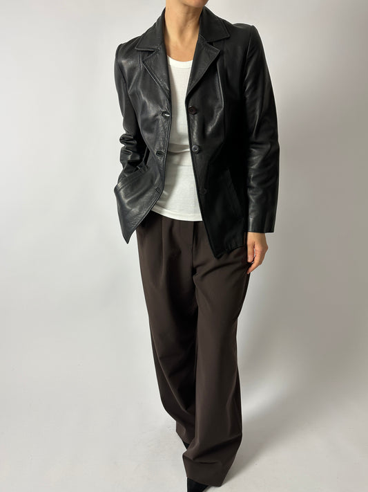 Leather jacket | Black