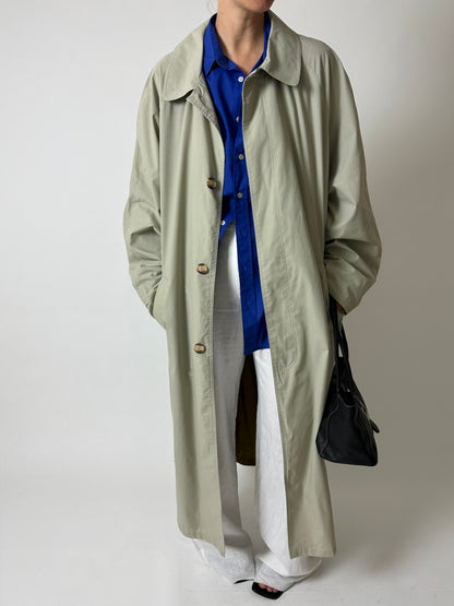 Oversized trench coat | Soft beige
