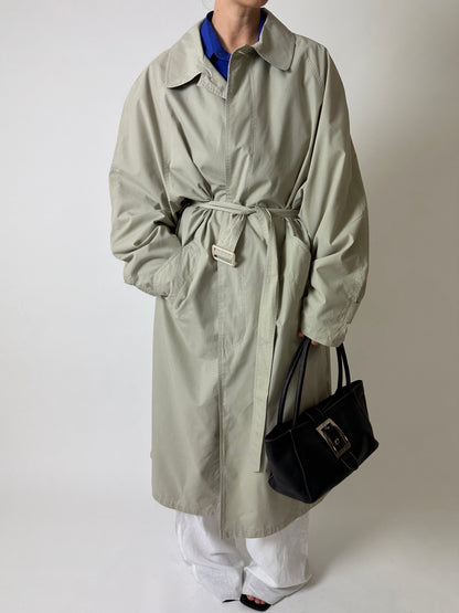 Oversized trench coat | Soft beige