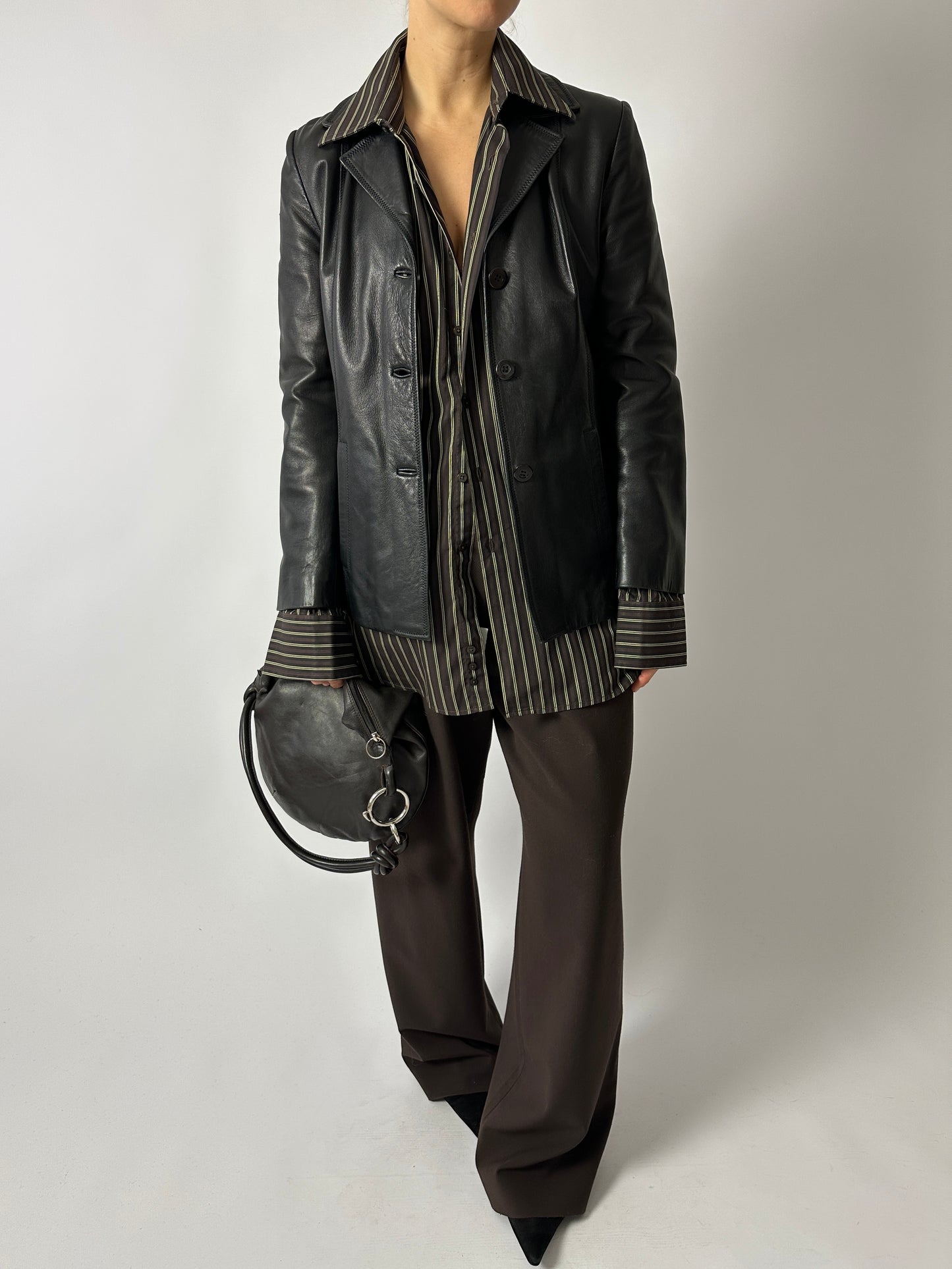 Leather jacket | Black