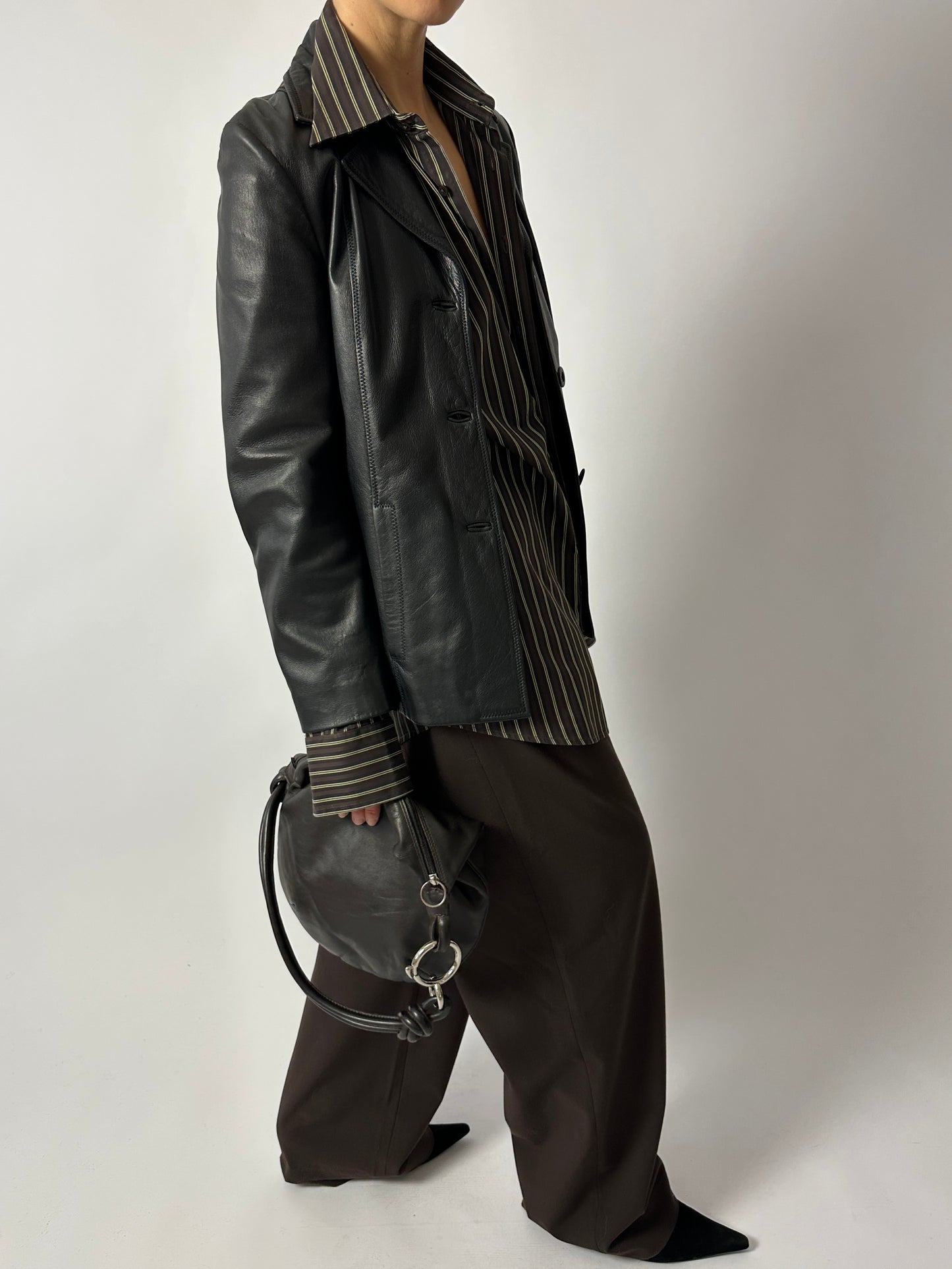 Leather jacket | Black