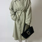 Oversized trench coat | Soft beige