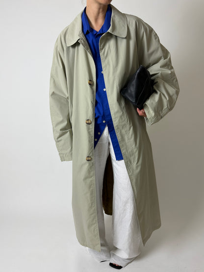 Oversized trench coat | Soft beige
