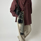 Oversized shirt | Bordeaux
