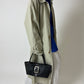 Leather shoulder bag | Black