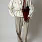 Linen jacket | Off white