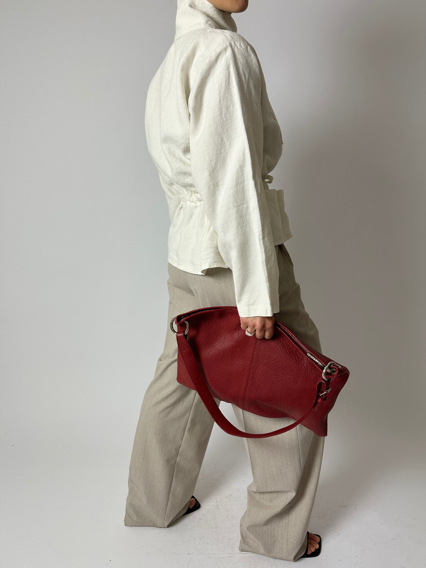 Linen jacket | Off white