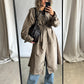 Long trench coat | Beige