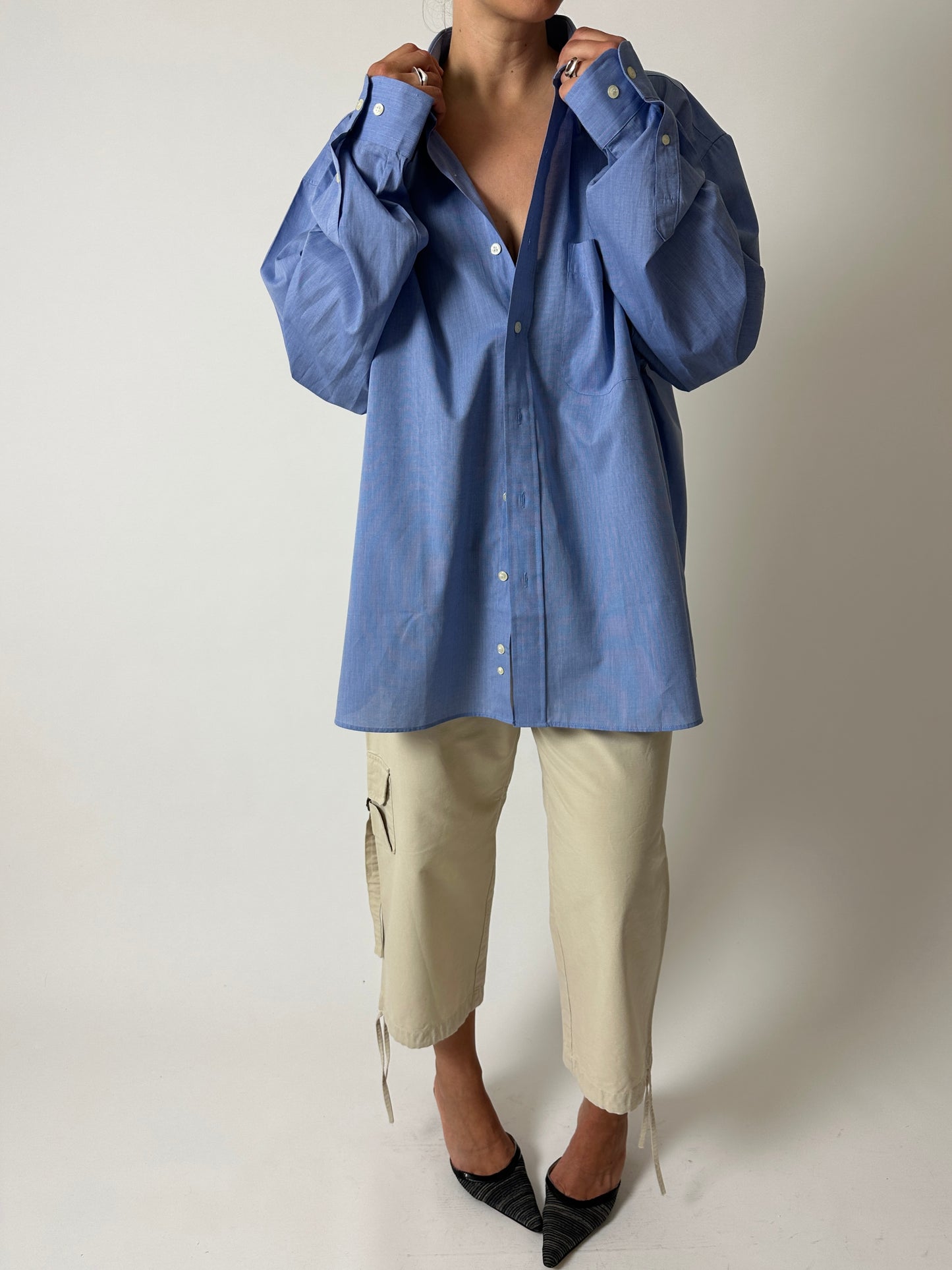 Oversized shirt | Light Blue