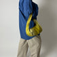 Oversized cotton shirt | Bright blue