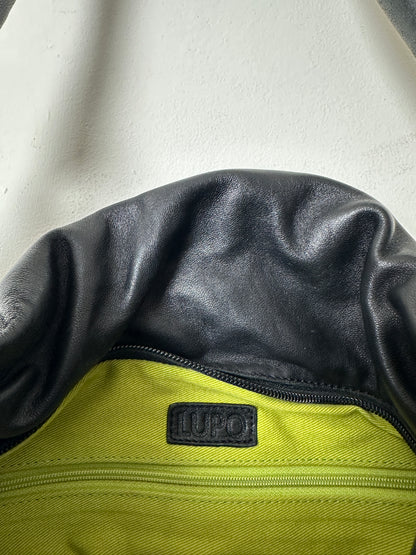 Leather shoulder bag | Black