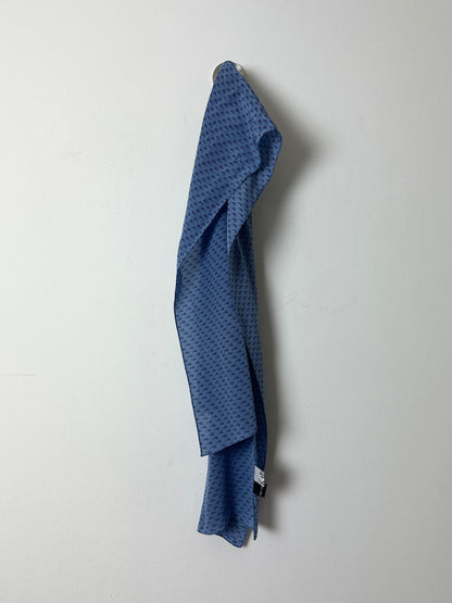 Silk scarf | Blue