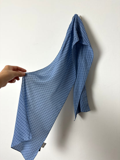 Silk scarf | Blue