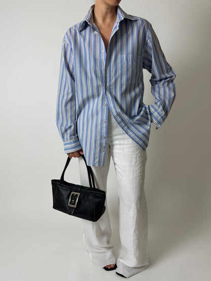 Striped shirt | Blue / White